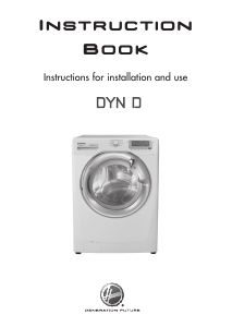 Manual Hoover DYN 8164D2X-80 Washing Machine