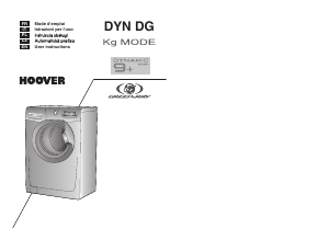 Manuál Hoover DYN 9124DG-18S Pračka