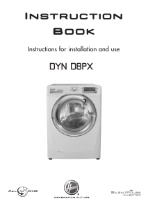 Manual Hoover DYN 9164D8PX/1-8 Washing Machine