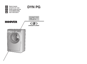 Mode d’emploi Hoover DYN 10146PG-14S Lave-linge