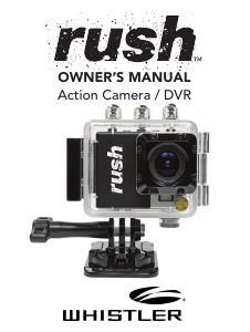 Manual Whistler rush Action Camera