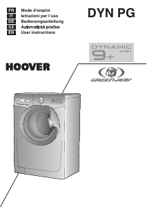 Manual Hoover DYN 11146PG-30 Washing Machine