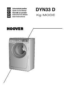 Manual Hoover DYN33 5124D2-S Washing Machine
