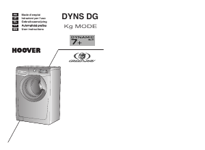 Manuál Hoover DYNS 7124DG/1-89S Pračka