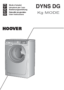 Manual Hoover DYNS 7125DG/1-S Washing Machine