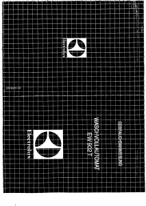 Bedienungsanleitung Electrolux EW902T Waschmaschine