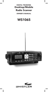 Manual Whistler WS1065 Radio Scanner