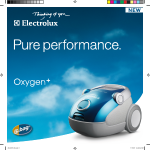 Manual de uso Electrolux Z7325 Oxygen+ Aspirador