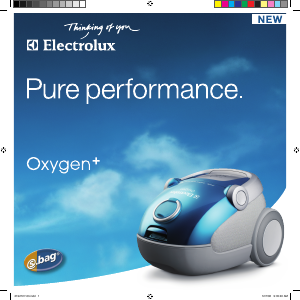 Manual de uso Electrolux Z7329 Oxygen+ Aspirador