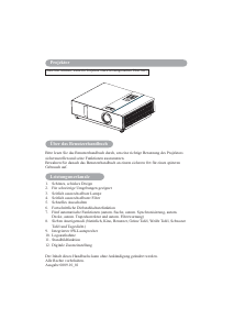 Bedienungsanleitung Geha compact 326 Projektor