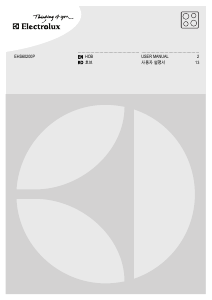 Manual Electrolux EHS60200P Hob