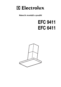 Manuál Electrolux EFC6411 Odsavač par