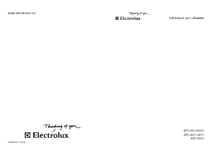 Manuál Electrolux EFC9673X Odsavač par