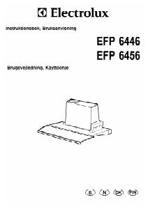 Käyttöohje Electrolux EFP6456 Liesituuletin