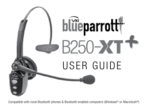 Handleiding VXi B250-XT+ Headset