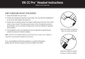 Manual VXi CC Pro Headset