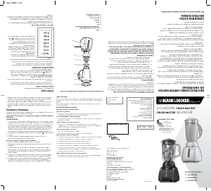 Manual de uso Black and Decker BLM6350B Batidora