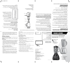 Handleiding Black and Decker BLM6350G Blender