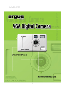 Handleiding Argus DC 2200 Digitale camera