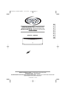 Manual Argo AWIBS9DC Ar condicionado