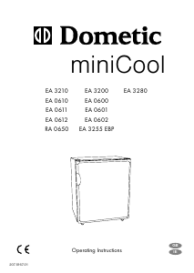 Manual Dometic EA3210 Refrigerator