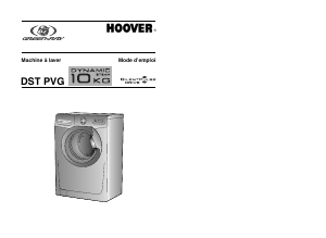 Mode d’emploi Hoover DST 10146PVG/L-47 Lave-linge