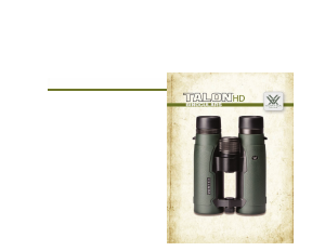 Manual Vortex Talon HD 8x42 Binoculars