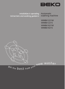 Handleiding BEKO WMB 61021 W Wasmachine
