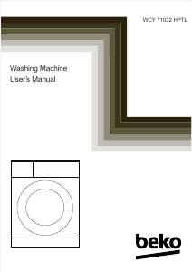 Handleiding BEKO WCY 71032 HPTL Wasmachine
