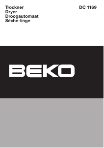 Bedienungsanleitung BEKO DC 1169 Trockner