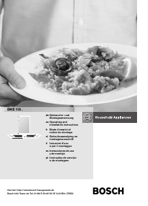 Bedienungsanleitung Bosch DKE115A Dunstabzugshaube