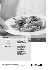 Manuale Bosch DIW116750 Cappa da cucina