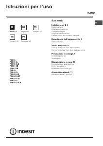 Bruksanvisning Indesit PI 640 S(IX) Häll