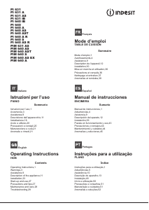 Manual Indesit PIM 631 AS (IX) Placa