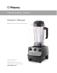 Handleiding Vitamix Professional 200 Blender