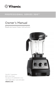 Manual Vitamix Professional 300 Blender