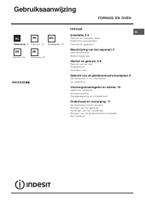 Bedienungsanleitung Indesit KN3C62A(W)/EU Herd