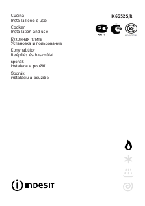 Manuale Indesit K6G52S(X)/R Cucina