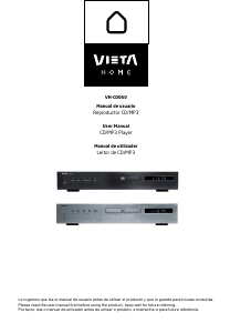 Manual Vieta VH-CD060 Leitor de CD