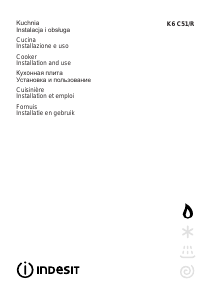 Manuale Indesit K6C51(W)/R Cucina