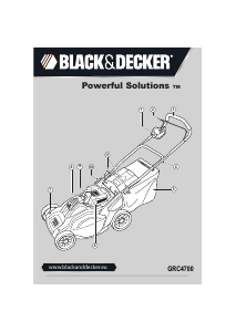 Käyttöohje Black and Decker GRC4700 Ruohonleikkuri