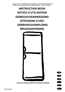 Bedienungsanleitung Electrolux ER8492B Kühl-gefrierkombination