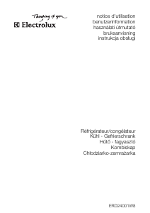 Instrukcja Electrolux ERD24001W8 Lodówko-zamrażarka