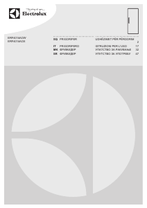 Manuale Electrolux ERF4014AOW Frigorifero