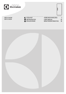 Manual Electrolux ERF3110AOW Refrigerator