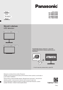 Manuál Panasonic TX-75EX780E LED televize