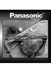 Manual Panasonic NN-L564WBSPG Microwave