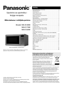 Priručnik Panasonic NN-K179W Mikrovalna pećnica