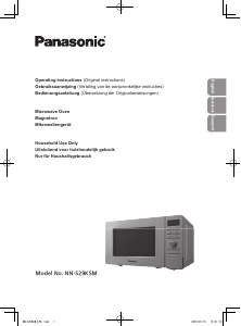 Bedienungsanleitung Panasonic NN-S29KSM Mikrowelle