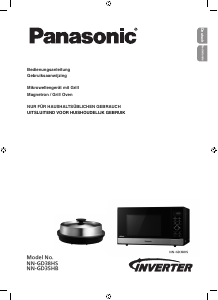 Bedienungsanleitung Panasonic NN-GD35HB Mikrowelle
